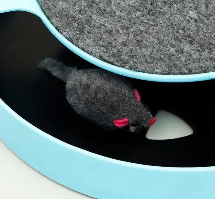Интерактивная игрушка когтеточка для котов и кошек поймать мышку Catch The Mouse
