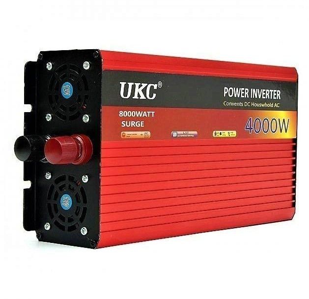 Преобразователь AC/DC AR 4000W 12V 220, Инвертор для зарядки 