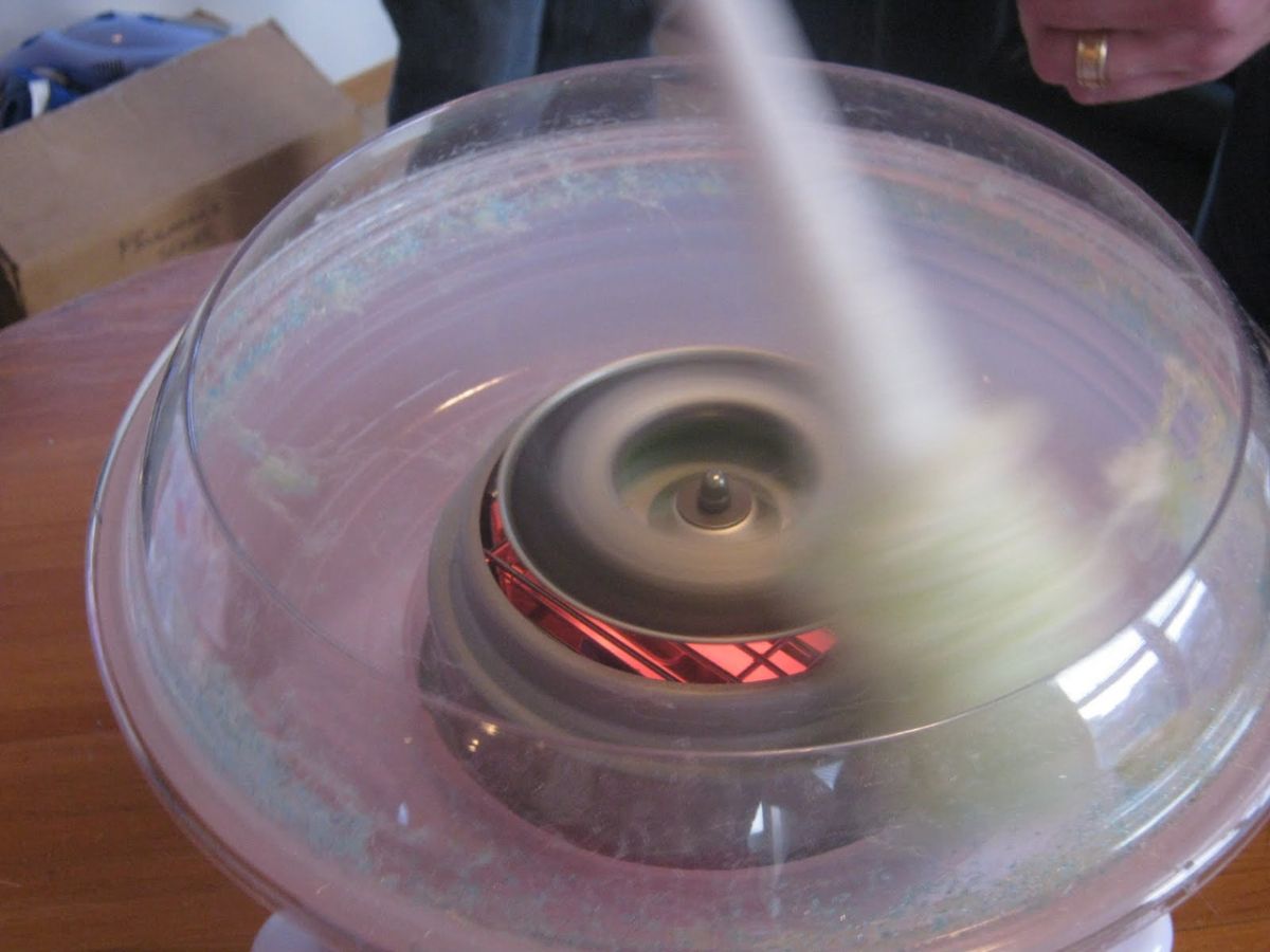 Аппарат для приготовления сладкой ваты Cotton Candy Maker. Сладкая вата своими руками. Сахарная вата