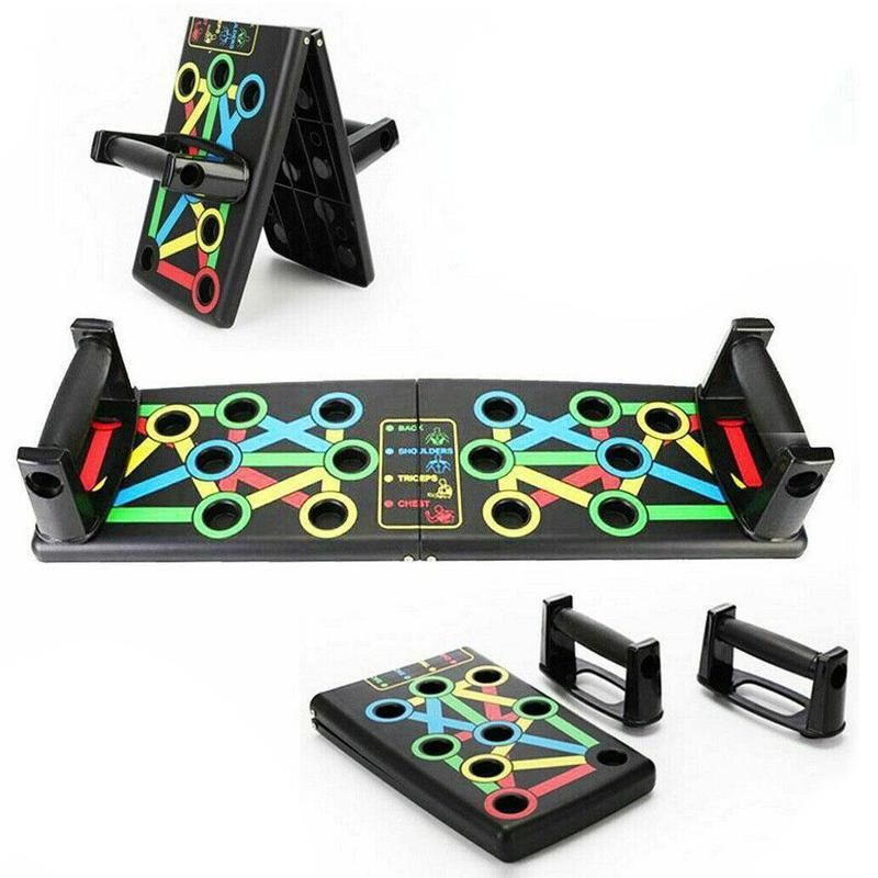 Доска для отжиманий push up rack board 14 в 1, платформа для отжиманий, упоры для отжиманий, фитнеса