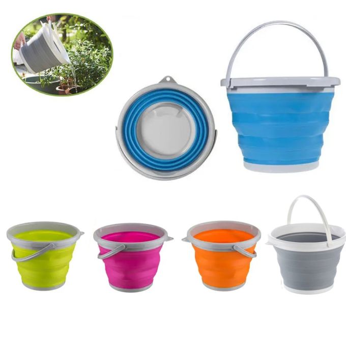 Складное силиконовое ведро Foldaway Bucket на 10 л