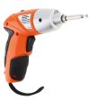 Электроотвертка аккумуляторная Tuoye Tools Cordless Screw с 4 насадками, отвертка с битами, мини-шуруповерт