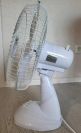 Настольный Мощный Портативный Компактный Вентилятор DOMOTEC MS-1625 White, с двухсторонней защитной решеткой, 3 скоростных режима,электровентилятор бытовой 30W