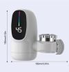 Водонагреватель проточный электрический Zoosen ZSW-010А/0108 c LCD дисплеем 3000Вт, насадка на кран, мгновенная горячая вода