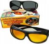 Автомобильные очки антибликовые HD Vision Glasses 2 в 1, очки для водителей день ночь