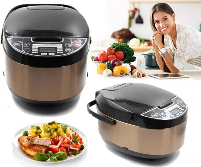 Мультиварка на 5л ROYAL Berg ROY-M100 Series multi PRO 14 программ приготовления 900W