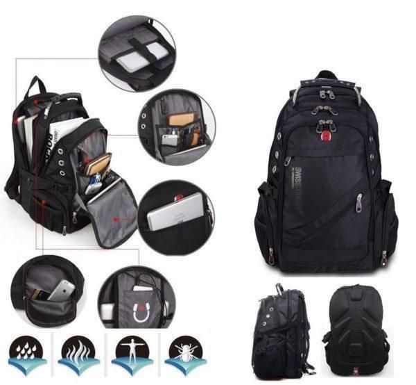 Рюкзак SWISS BAG 8810, Рюкзак Swiss Bag, Городской рюкзак, с отсеком для ноутбука