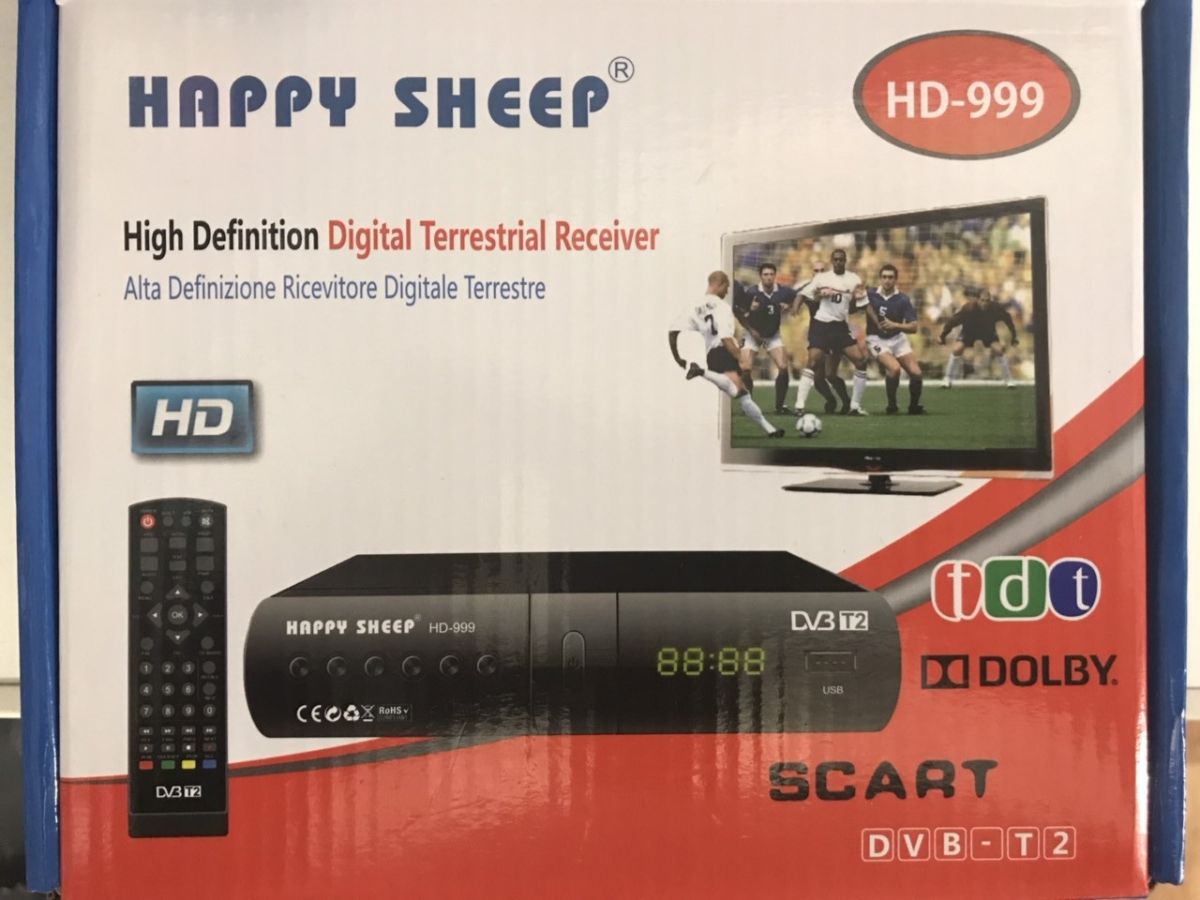 Цифровой ресивер T2 Happy Sheep HD-999