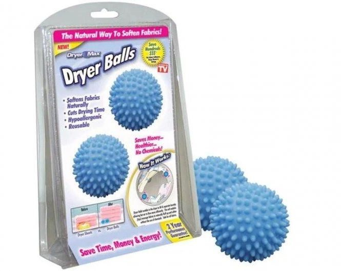 Шарики для стирки белья Dryer Balls в стиральной машине, мячики для смягчения белья в стиральной машинке