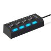 USB Хаб на 4 порта с выключателями, Разветвитель на 4 порта, USB Hub