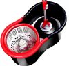 Швабра с ведром и автоматическим отжимом Spin Mop 360 10 л с насадкой из микрофибры
