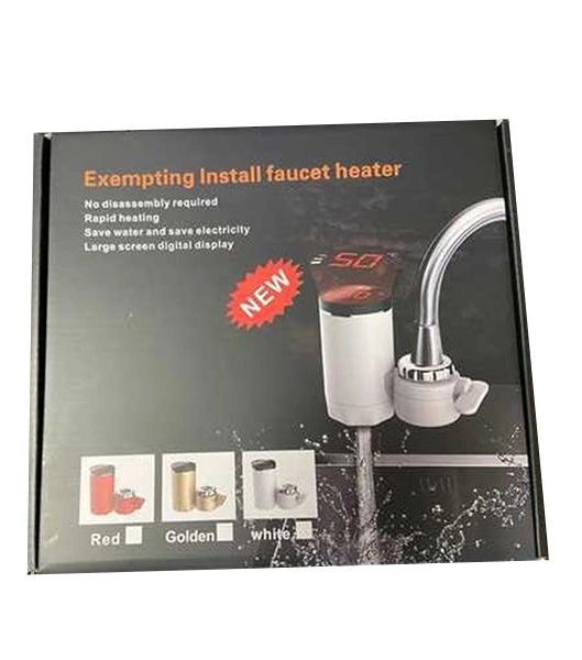 Проточный водонагреватель на кран с экраном Heating Faucet Delimano FT-005 электрический 3000 Вт, мгновенный нагрева воды