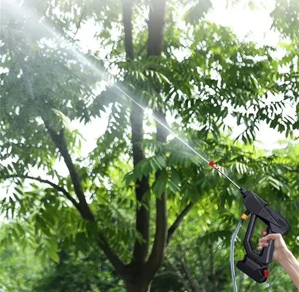 Аккумуляторная портативная универсальная Мойка Высокого давления Makita 48v 2акб, 2 аккумулятора, Автономный компактный Пистолет для Мойки Автомобиля, Минимойка для авто с кейсом для хранения
